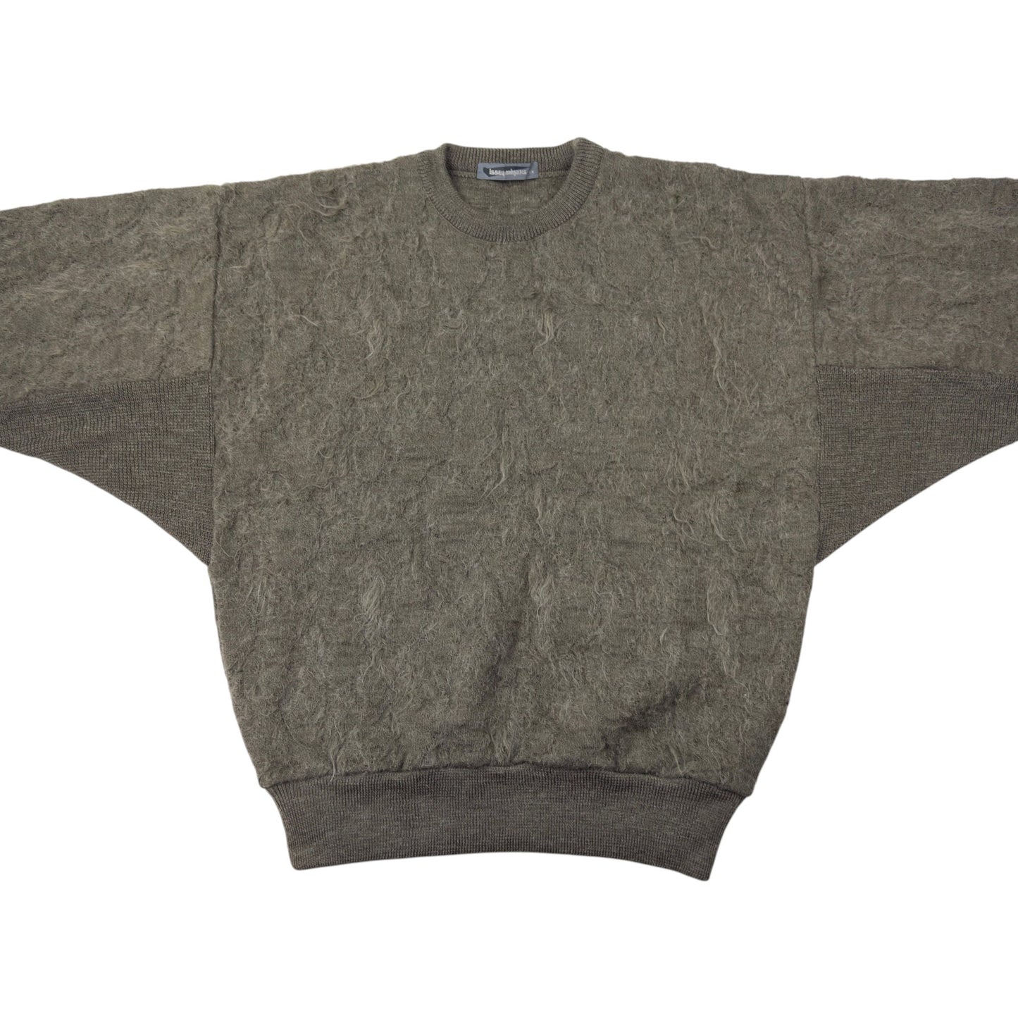 Vintage Issey Miyake Mohair Batwing Sleeve Jumper Size L