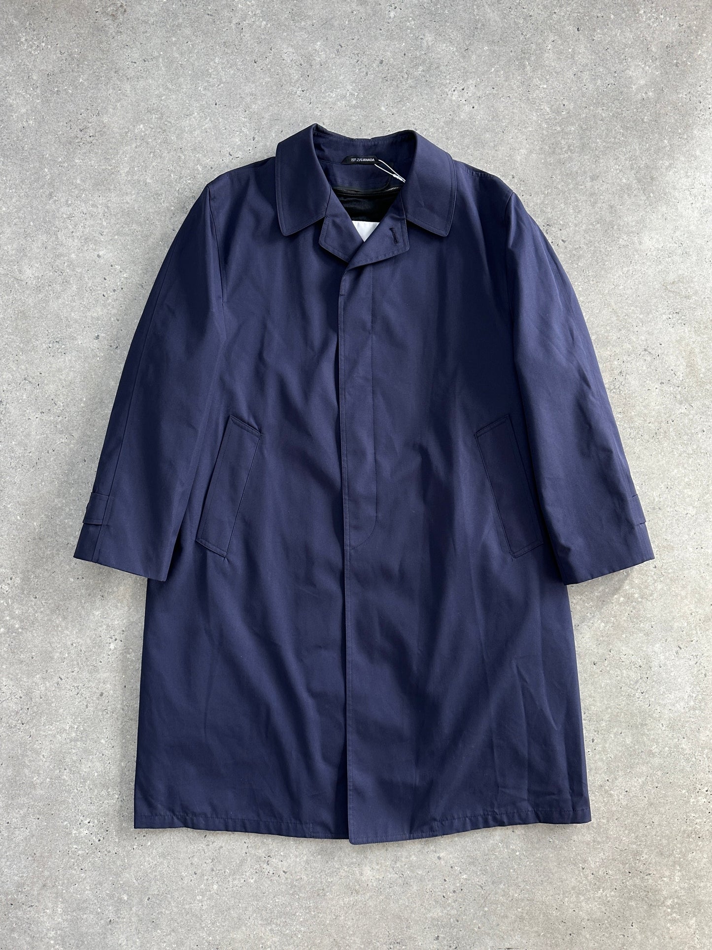 London Fog Concealed Placket Trench Coat - XL