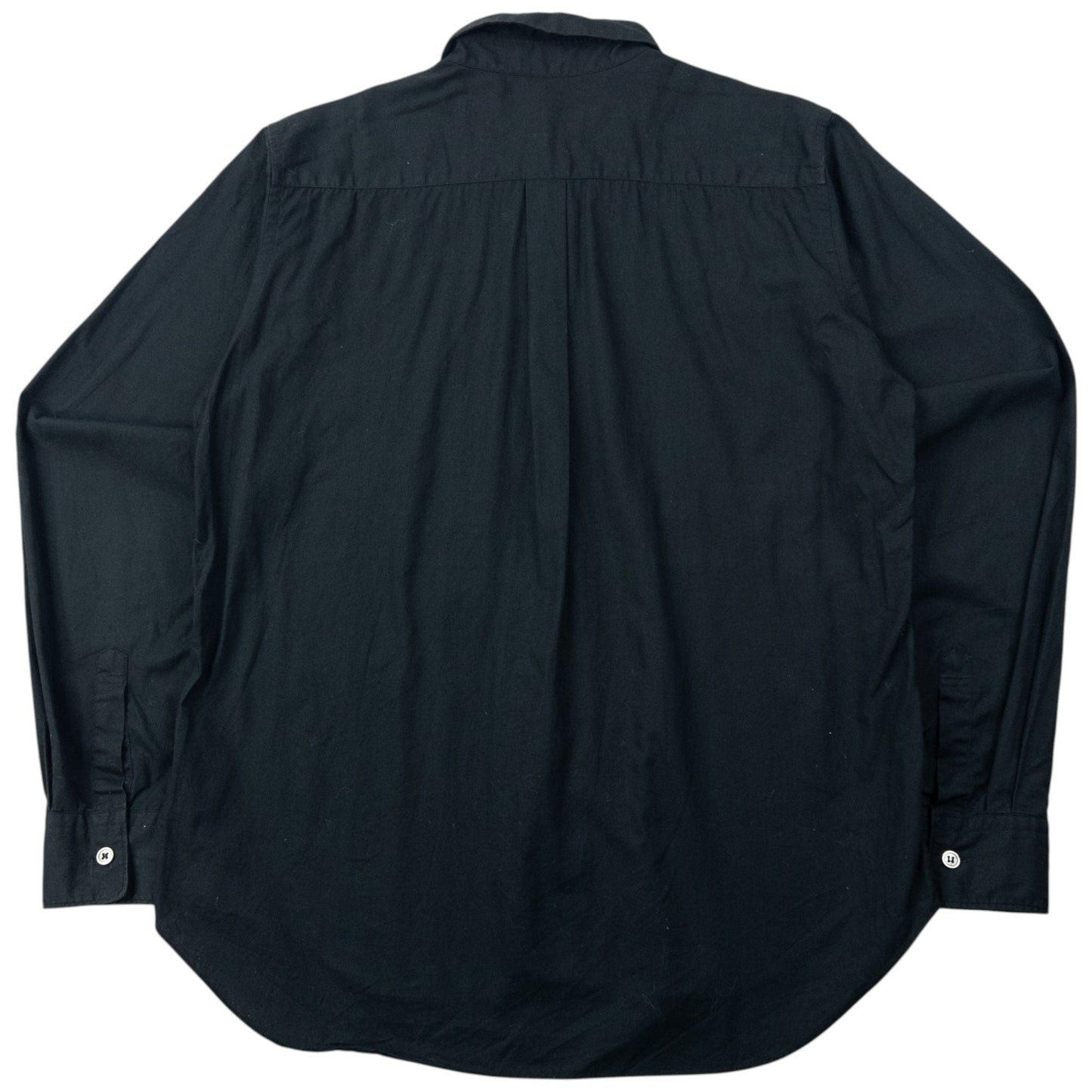 2012 Comme Des Garçons BLACK Long Sleeve Button Up Shirt Size M | Medium, Black