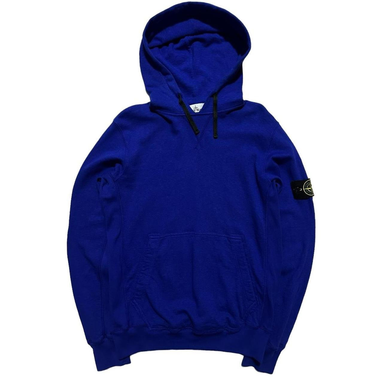Stone Island Royal Blue Pullover Hoodie