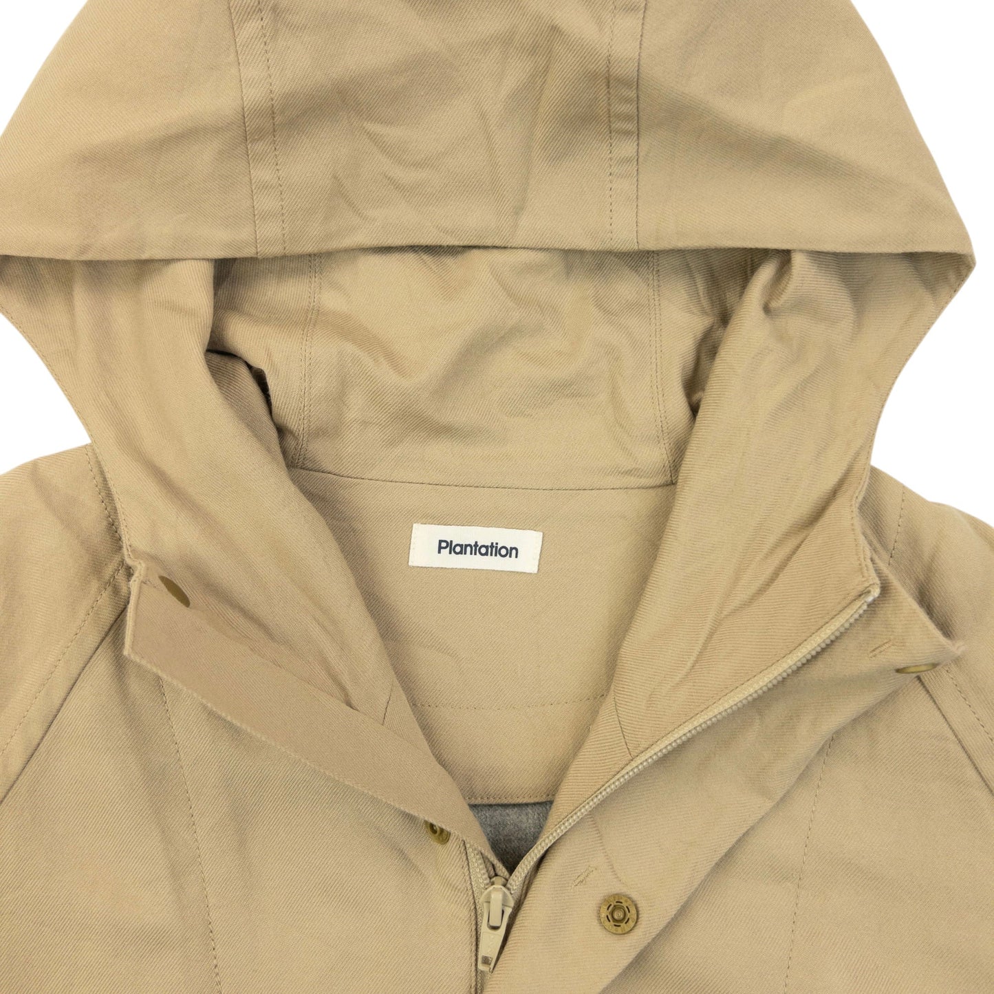 Vintage 2000s Plantation By Issey Miyake Zip Up Jacket Size S | Small, Beige