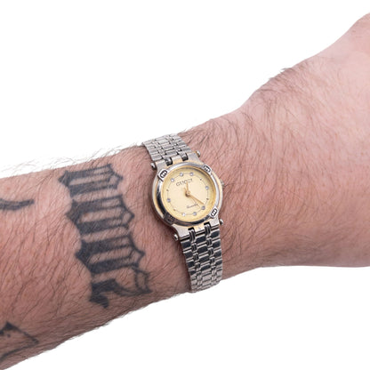Vintage 90s Gucci Diamanté Watch | O/S, Gold