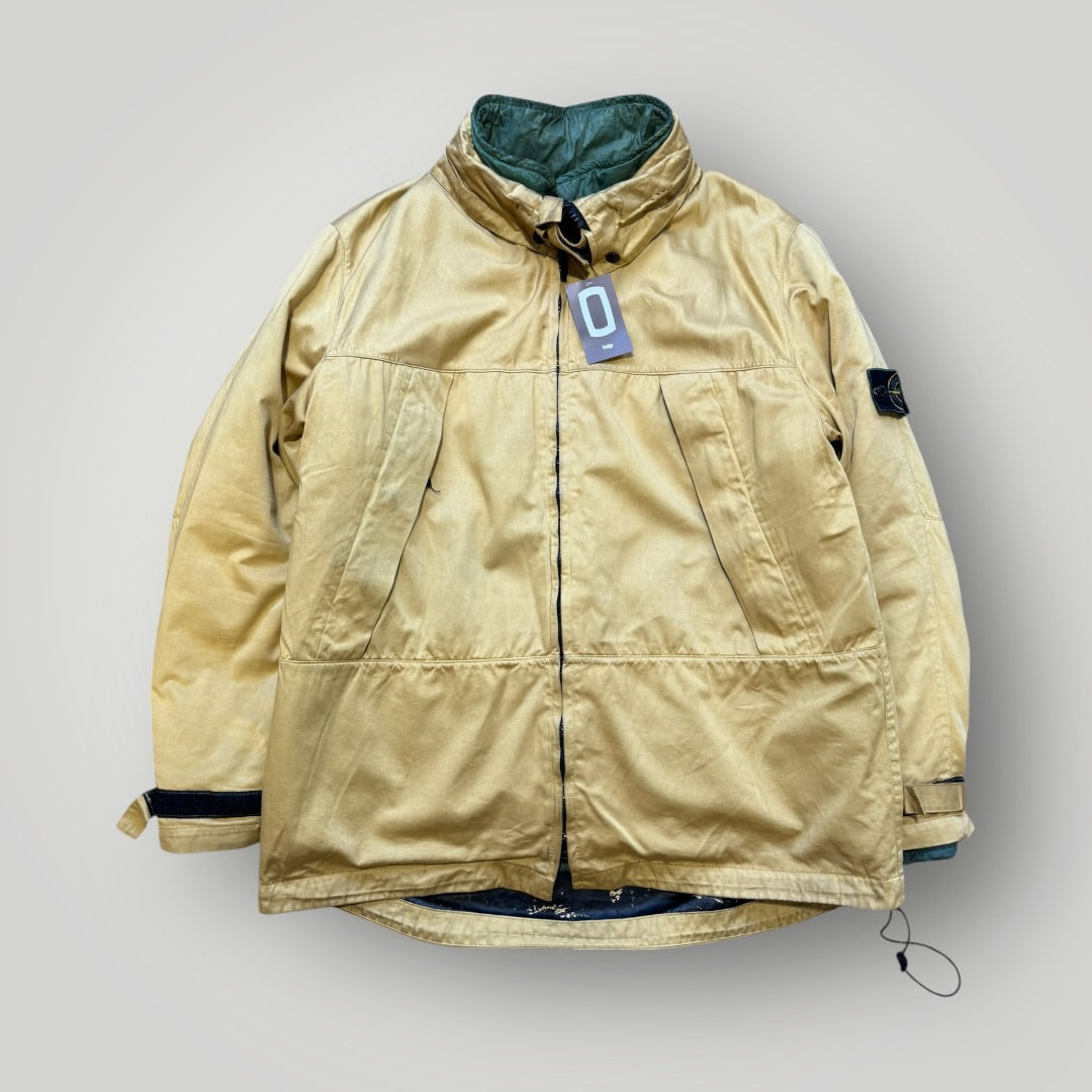 Stone Island AW/1997 Raso Gommato Dutch Rope Parka XL