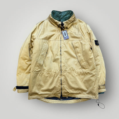 Stone Island AW/1997 Raso Gommato Dutch Rope Parka XL
