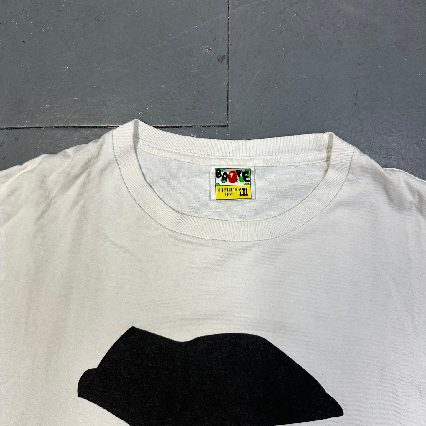 Bape Milo Face T-Shirt In White ( XXL ) - Known Source