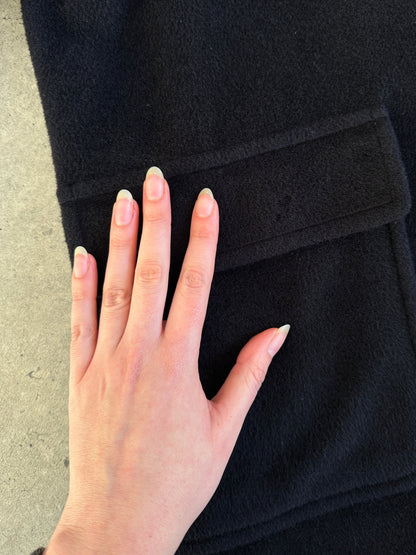 Marella Virgin Wool Cashmere Double Breasted Coat - L