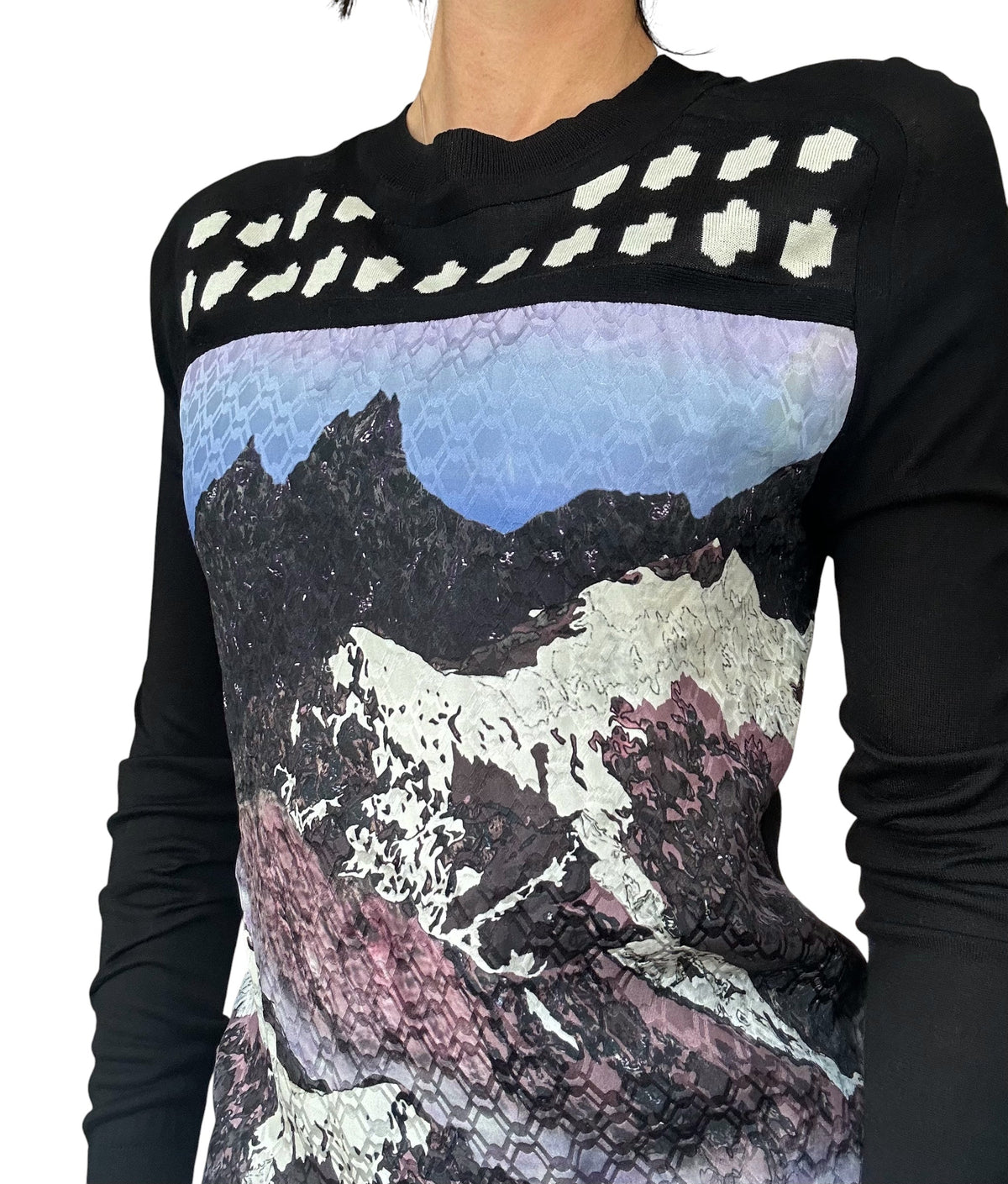 Peter Pilotto FW14 Top | O/S, Black/Multicolour