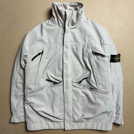 A/W 1999 Steel Grey Nylam Dual Layer Multipocket Jacket