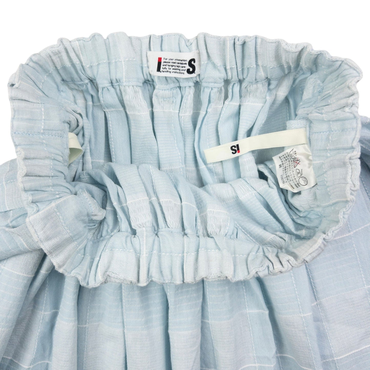 Vintage Issey Miyake Checkered Midi Skirt Womens Size W30