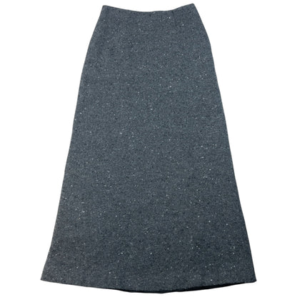 Vintage 2000s Dolce & Gabbana Wool Skirt Womens Size W24 | W24, Grey