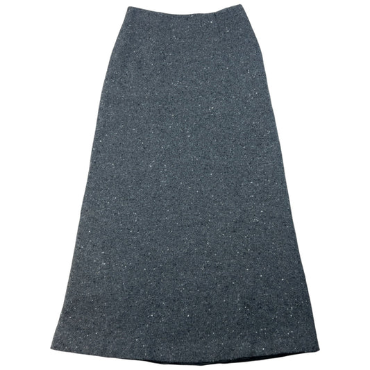 Vintage 2000s Dolce & Gabbana Wool Skirt Womens Size W24 | W24, Grey