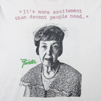 Vintage 90s Tropicana Twister Graphic T Shrit Size XL | XL, White