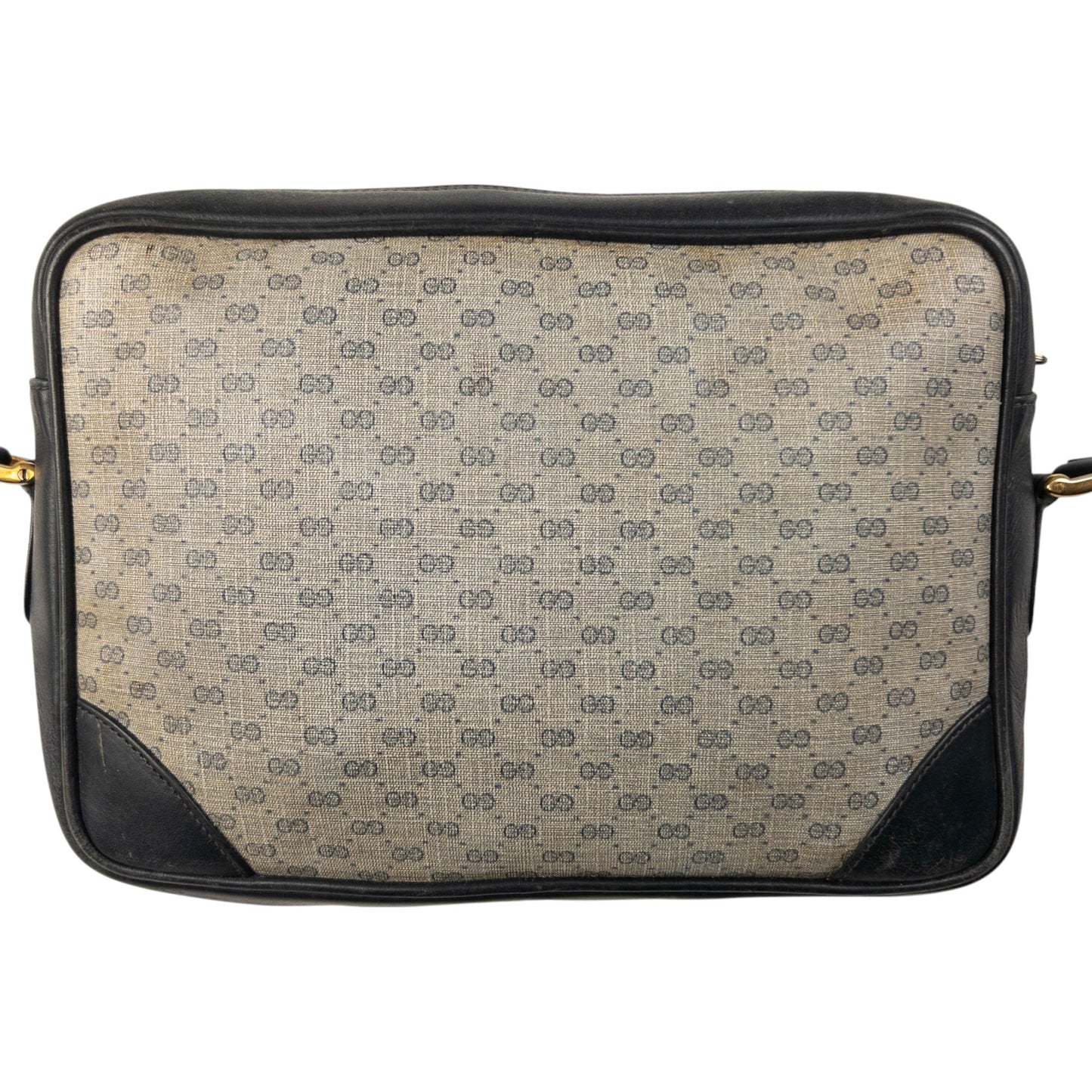 Vintage Gucci Monogram Crossbody Bag