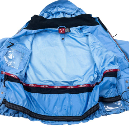 Vintage Oakley Zip Up Snowboarding Jacket Size S