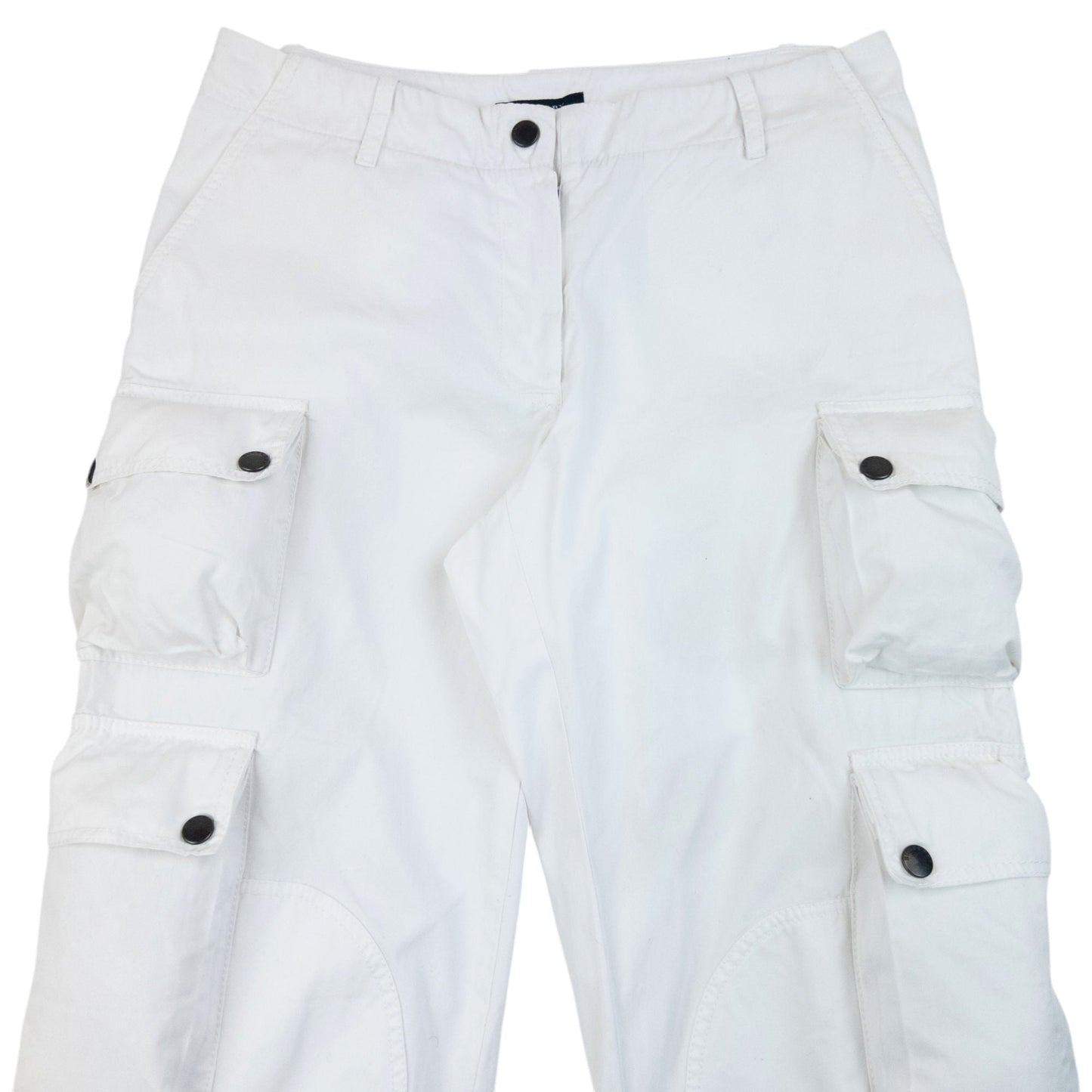 Vintage 2000s Burberry Cargo Trousers Size W28 | W28, White