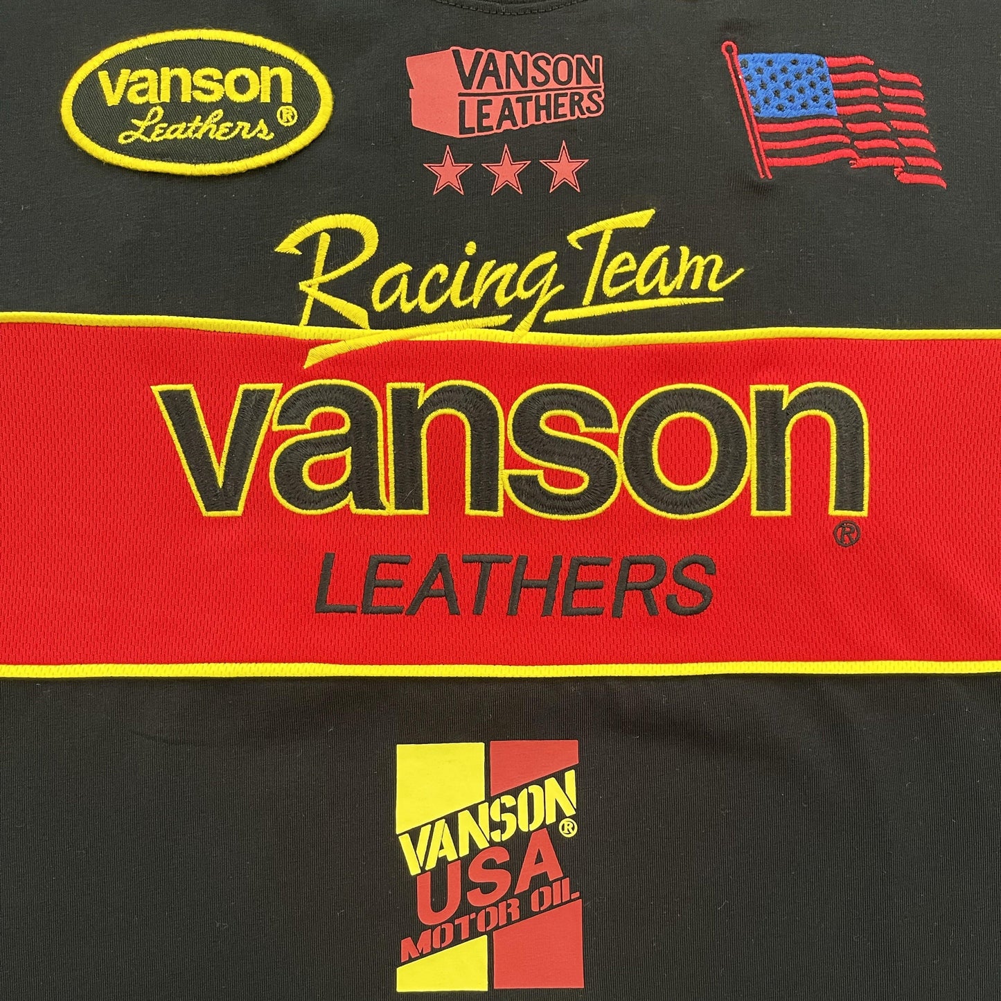 Vanson Leathers Long Sleeve Motocross T-Shirt - Known Source