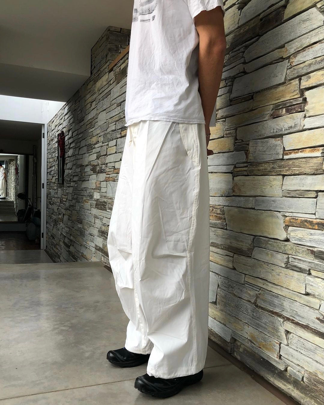 Copy of 1990S VINTAGE MILITARY OVERPANTS - WHITE