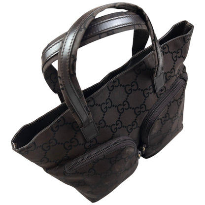 Vintage Gucci Monogram Handbag