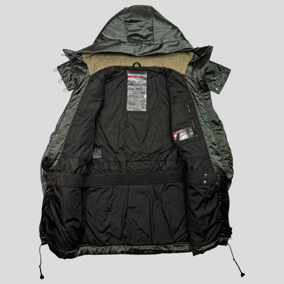 Prada Sport 2003 Astro Bondage Utility Jacket - IT40 | Small, Green