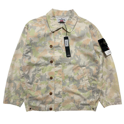Stone Island Supreme Ice Camo Harrington Jacket | Medium, Camo