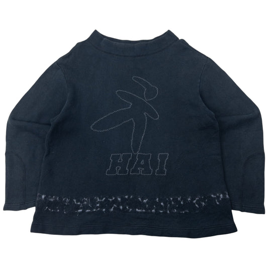 Vintage Hai Sporting Gear By Issey Miyake Embroidered Sweatshirt Size S