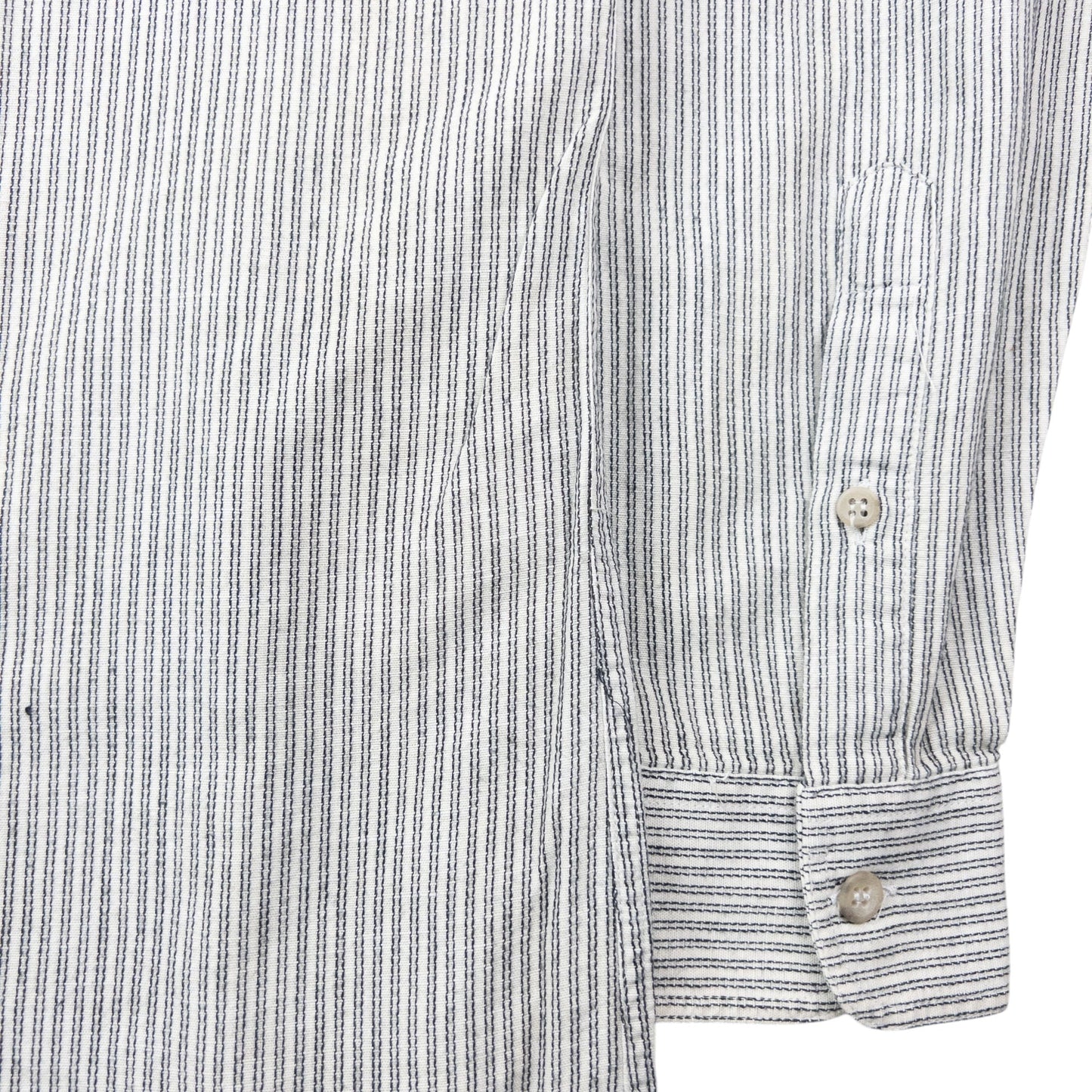 Vintage 90s Armani Jeans Striped Long Sleeve Button Up Shirt Size XL | XL, Multicoloured