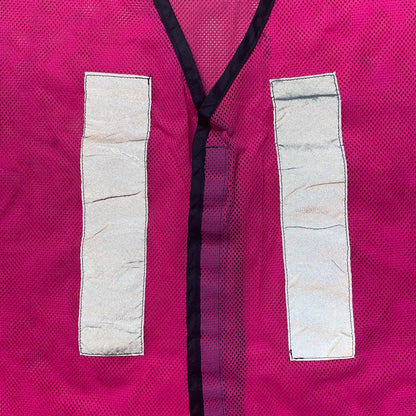 S/S 1988 Magenta Pink Reflective Safety Vest