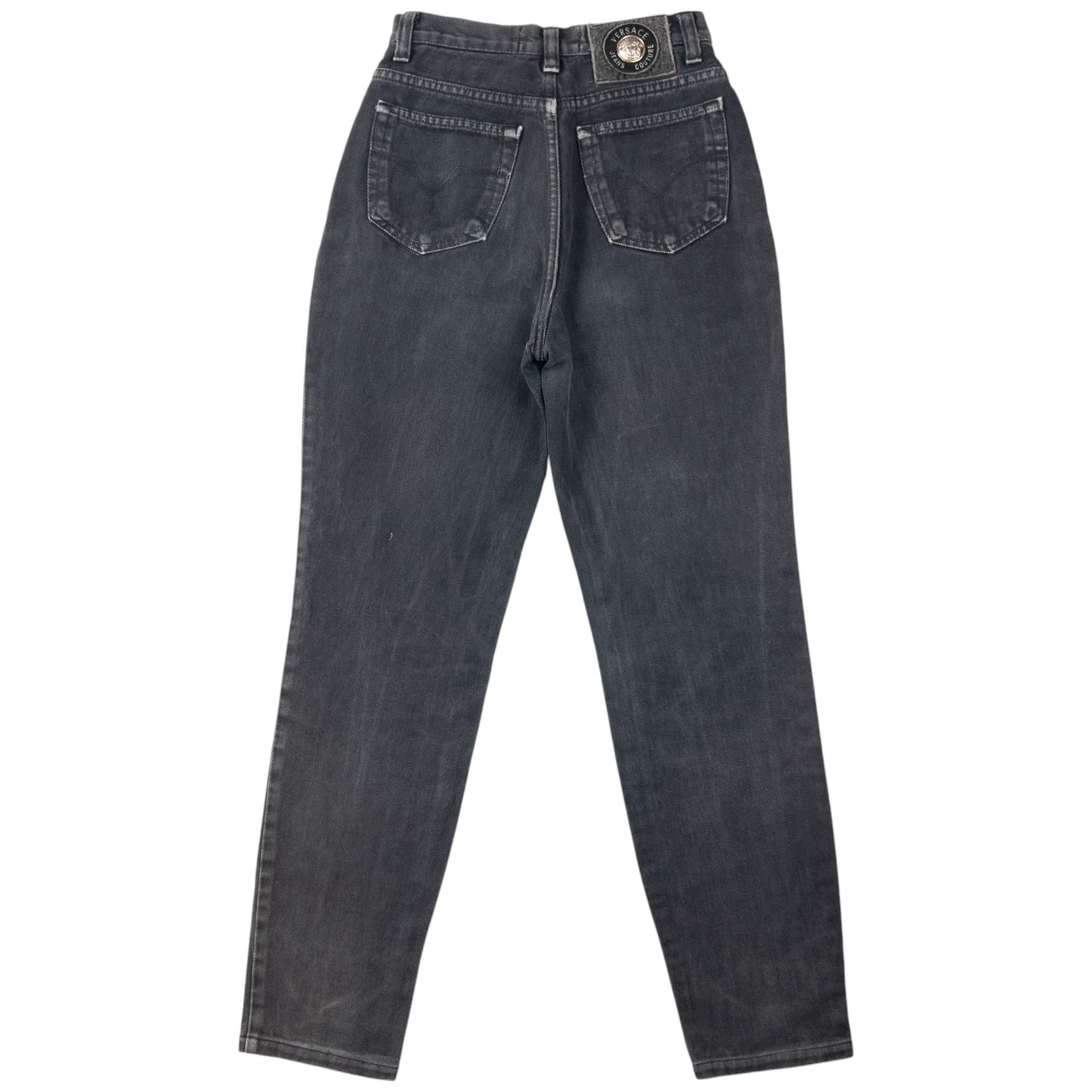 Vintage Versace Jeans Couture Denim High Waisted Jeans Womens Size W24