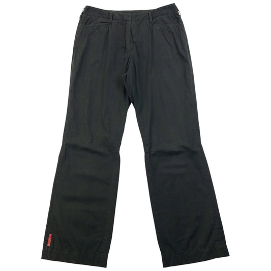 Vintage 2000s Prada Sport Lightweight Trousers Size W27 | W27, Black