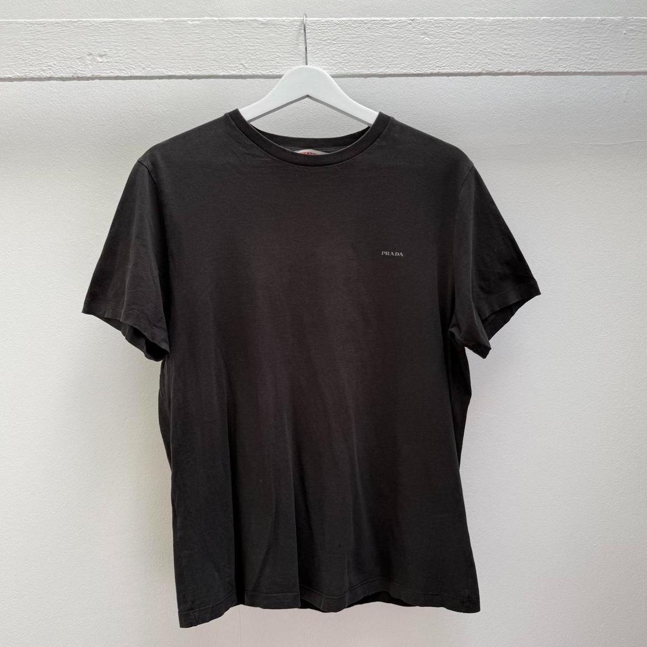 2000’s Prada Sport Logo Tee (M) | Medium, Black
