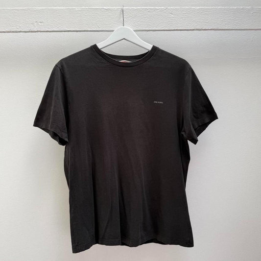 2000’s Prada Sport Logo Tee (M) | Medium, Black