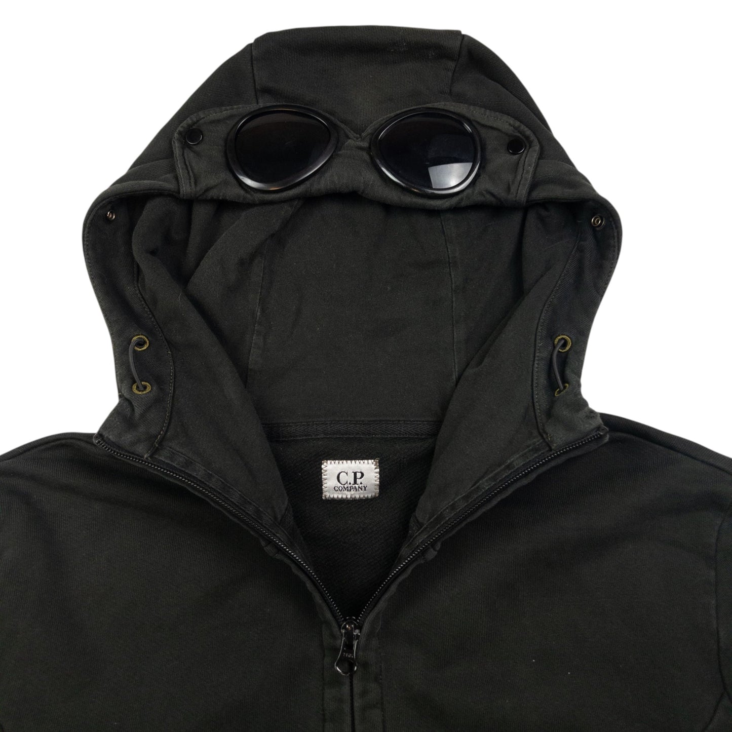 Vintage CP Company Goggle Hood Zip Up Hoodie Size S