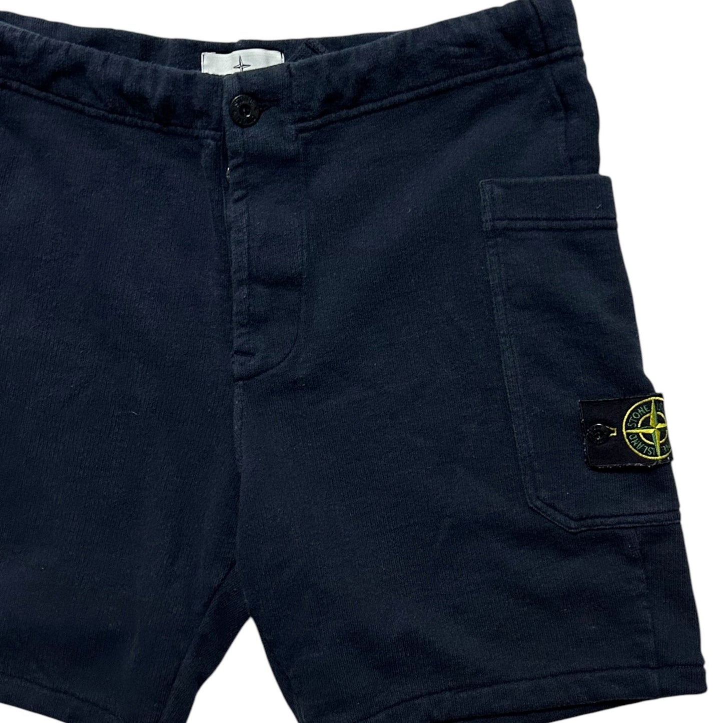 Stone Island Cotton Cargo Bermuda Shorts