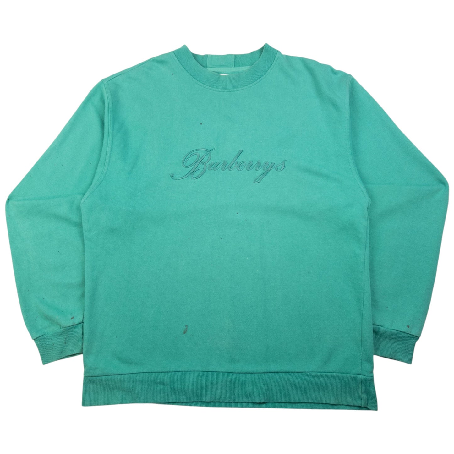 Vintage Burberry Embroidered Sweatshirt Size M