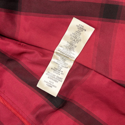 Vintage Burberry Nova Check Belted Trench Jacket Womens Size M