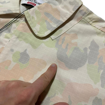 Stone Island Supreme Ice Camo Harrington Jacket | Medium, Camo