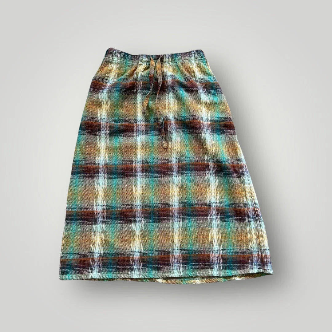 South2 West8 Nepenthes Tartan Skirt M