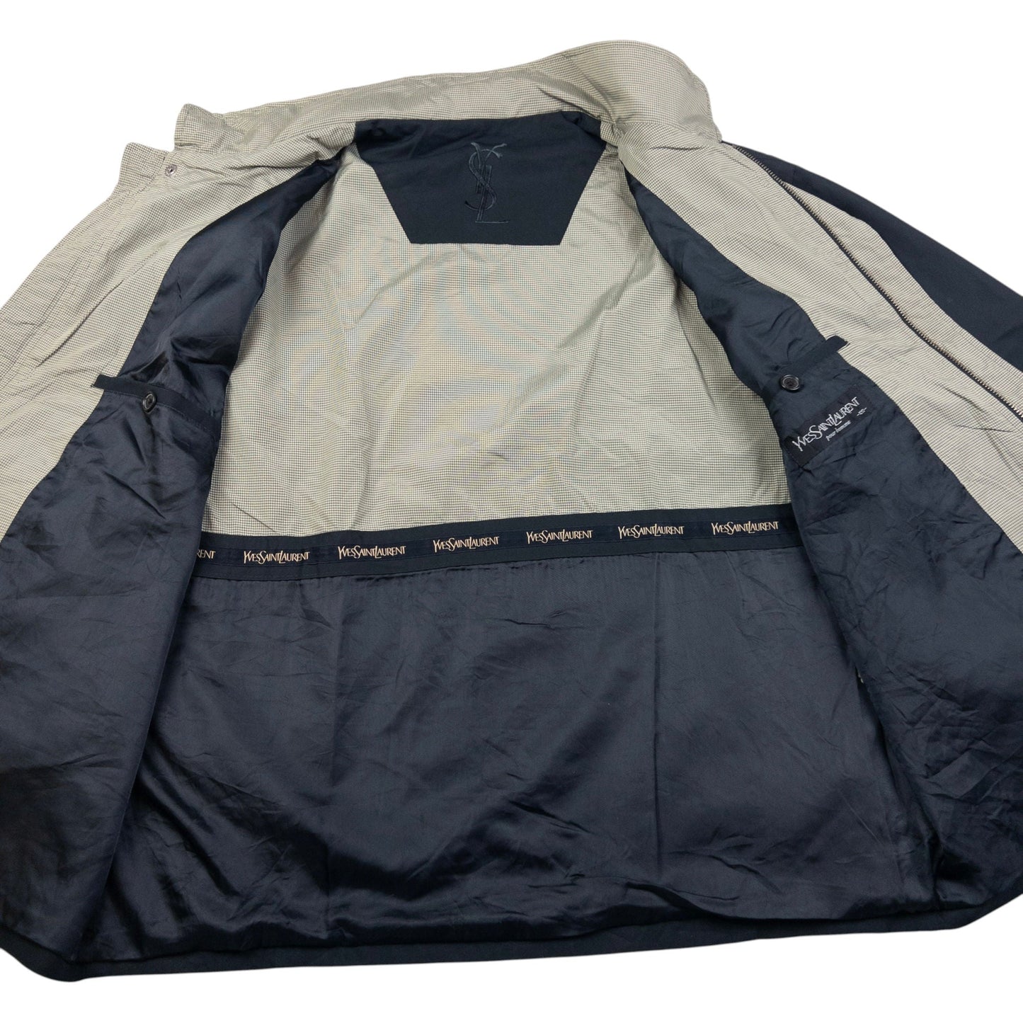 Vintage YSL Yves Saint Laurent Harrington Jacket Size M