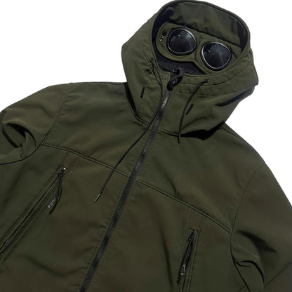 CP Company Zip Up Soft Shell Goggle Jacket