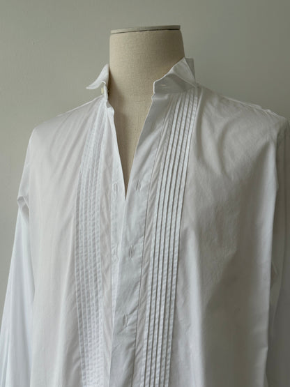 Christian Dior Monsieur 1990s Pure Cotton Tuxedo Shirt - M