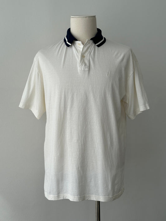 Yves Saint Laurent Pour Homme 1990s Striped Polo - L