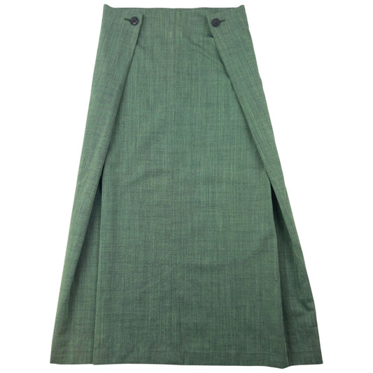 Vintage 90s Yohji Yamamoto Skirt Womens Size W28 | W28, Green