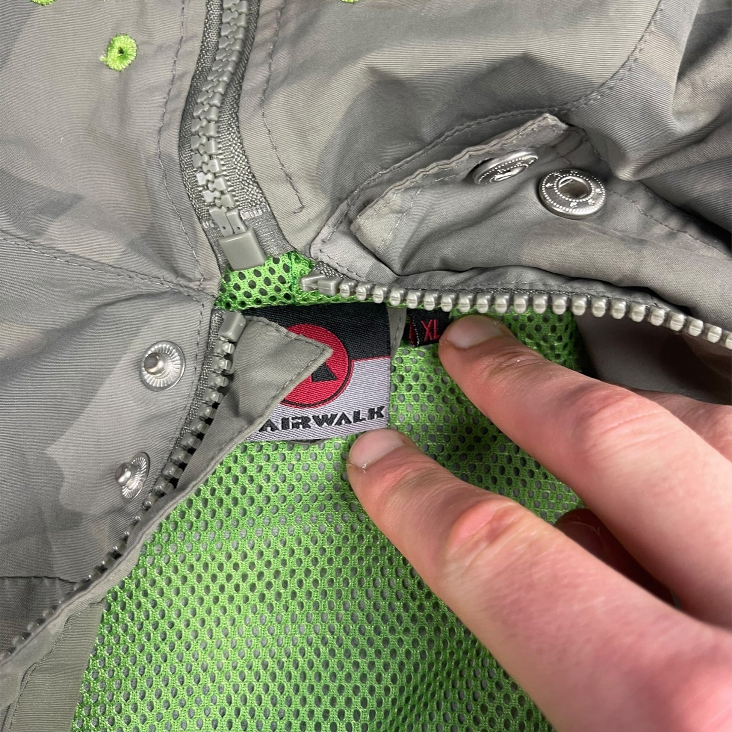 2000's Airwalk Camo Goggle Jacket (XL) | Default Title, Camo