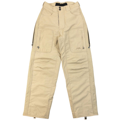 Vintage 2000s Oakley Snowboarding Trousers Size S | Small, Beige