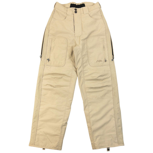 Vintage 2000s Oakley Snowboarding Trousers Size S | Small, Beige
