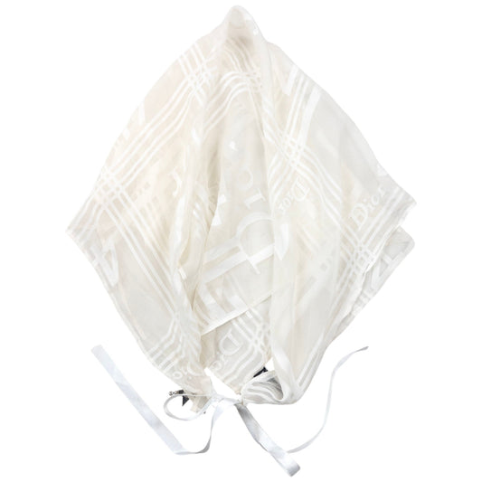 Vintage Dior Silk Head Scarf