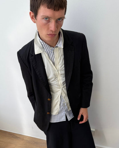Comme Des Garçons Homme Plus SS17 Blazer | Large, Black
