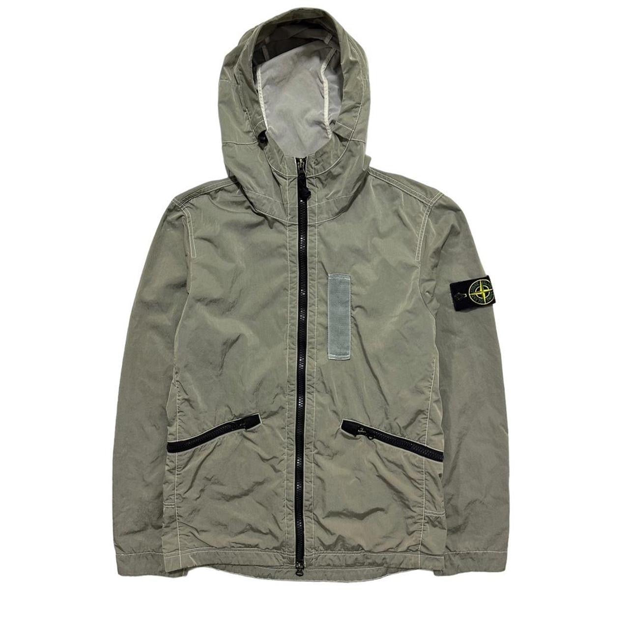 Stone Island Nylon Metal Flock Jacket