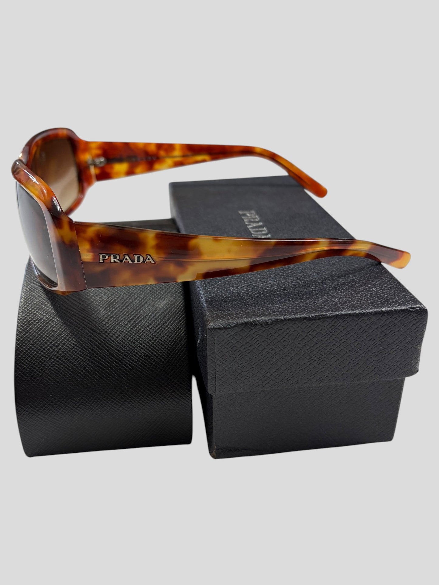 Prada Tortoiseshell Logo Square Sunglasses | O/S, Tortoiseshell
