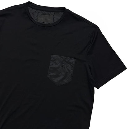 Prada Black Side Logo T-Shirt